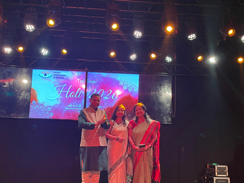 Holi celebration in Tallinn.